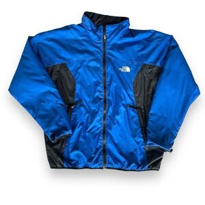 Vintage The North Face Y2K 90's Light Puffer Jacket Men's‎ Large Blue RN61661